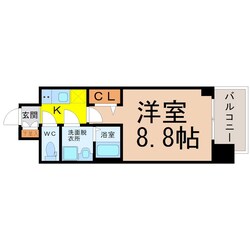 プレサンスＴＨＥ栄の物件間取画像